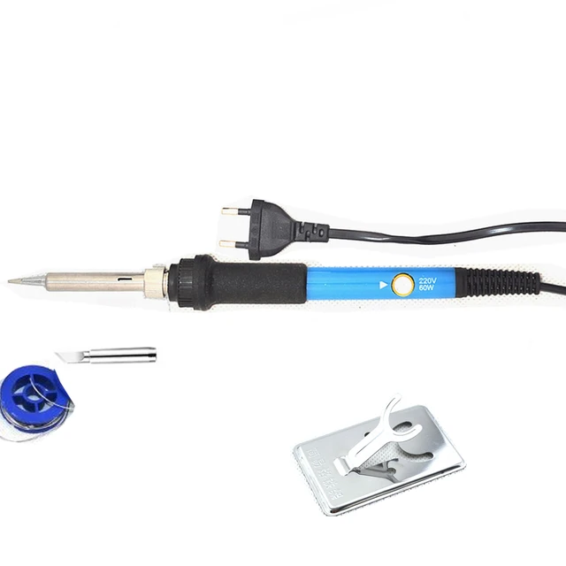 Kit de fer à souder électronique EU 220V,kit d'outils comprenant