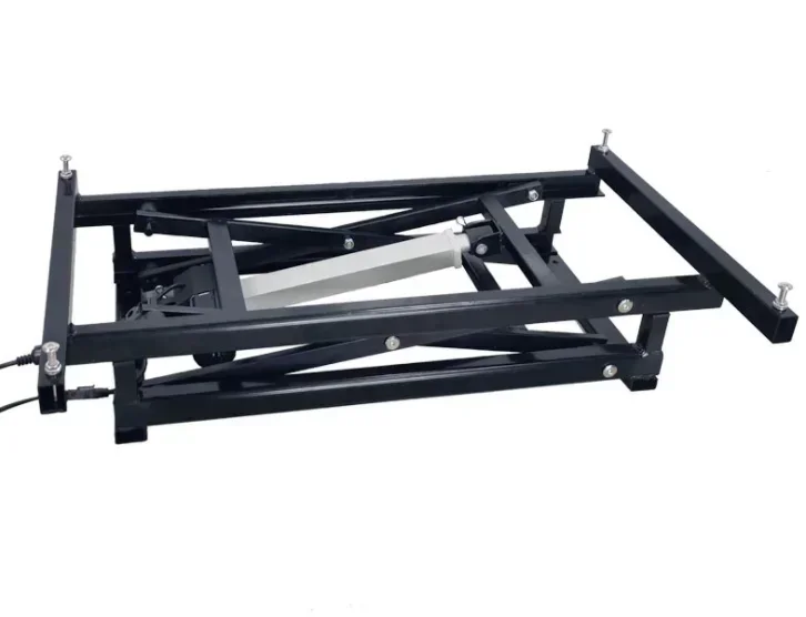 370Mm Smart Woonaccessoires Bedrade Draadloze Elektrische Lift Salontafel Eettafel Hardware Vouwen Ijzeren Frame 168Mm