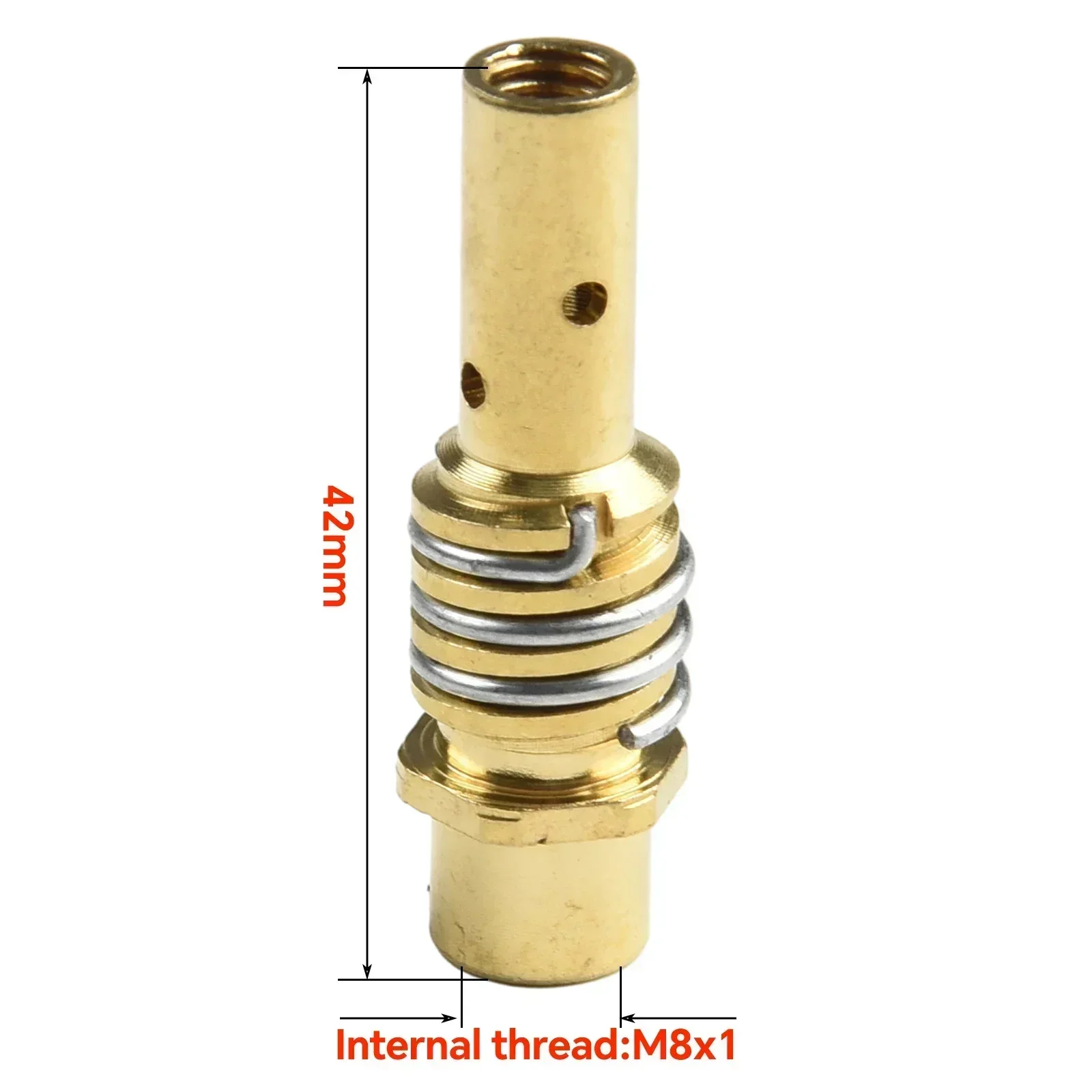 MB15 15AK MIG Welding Contact Tip 0.6mm/0.8mm/0.9mm/1.0mm/1.2mm Protective Nozzle For Rilon Riland Jasic Welding-Tool Accessory 5