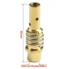 MB15 15AK MIG Welding Contact Tip 0.6mm/0.8mm/0.9mm/1.0mm/1.2mm Protective Nozzle For Rilon Riland Jasic Welding-Tool Accessory 5