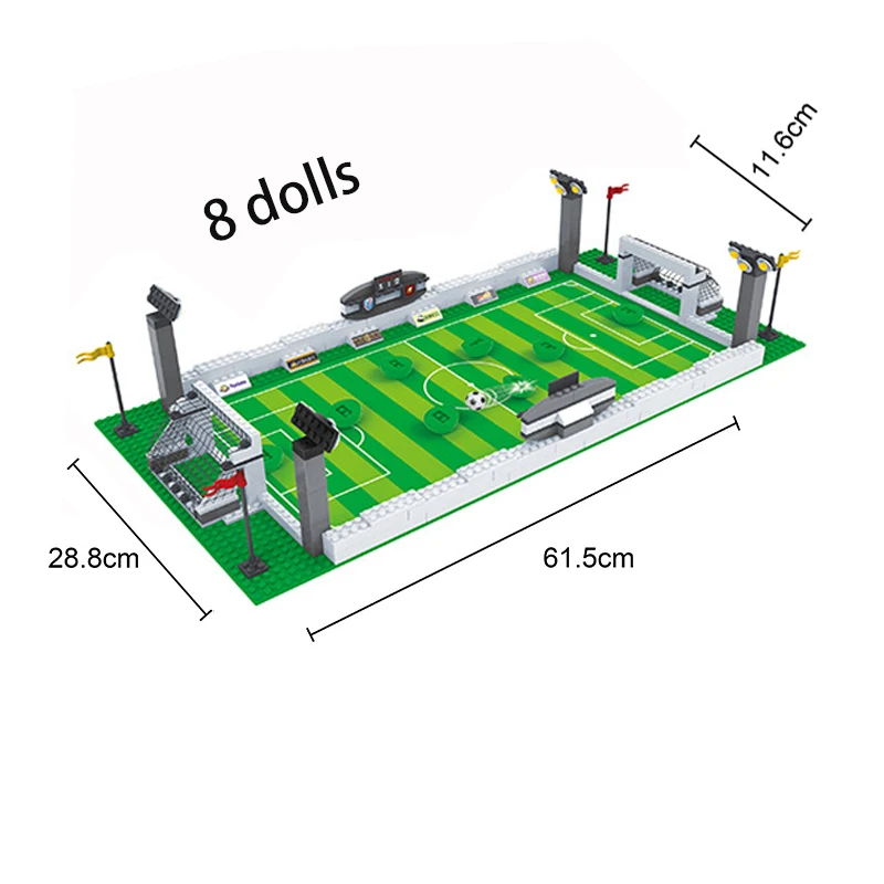 Мировой конструктор футбольный стадион AliExpress - Main Image