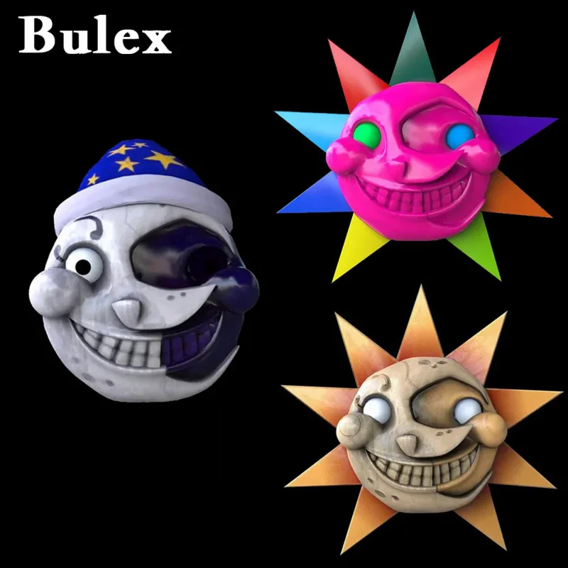 Bulex Security Violation Mask Sun Moon Sundrop Maschere Cosplay Ragazzi Ragazze Vestono Oggetti Di Scena Di Halloween Casco Fantasia