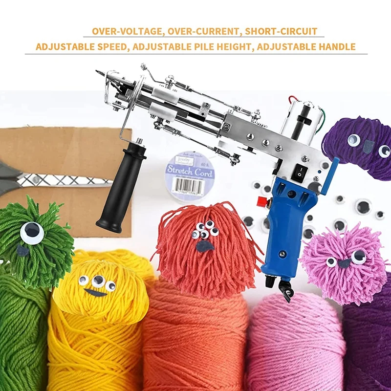 Tufting Tool2 in 1 Rug Tufting Machine Tufting Tools Cut Pile and Loop