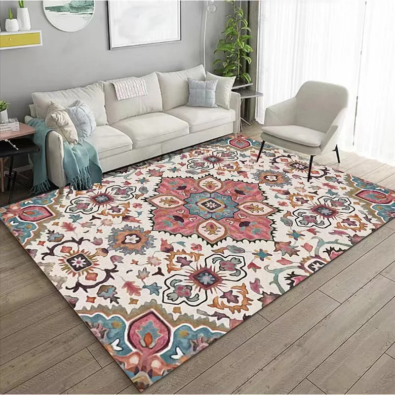 American Country Style Shaggy Carpet For Living Room Bedroom Bedside Entryway shaggy rugs