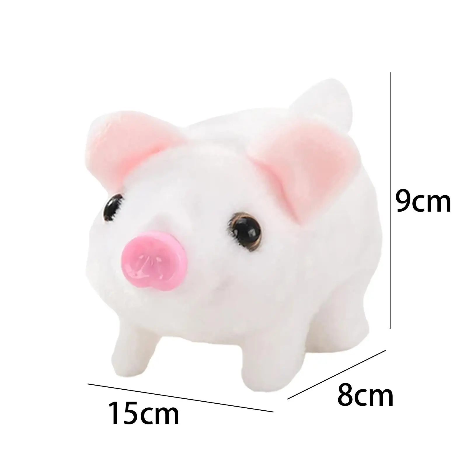 Electric Plush Pig Toy Can Walk Make Sound for Kids Birthday Gift Toddlers 6