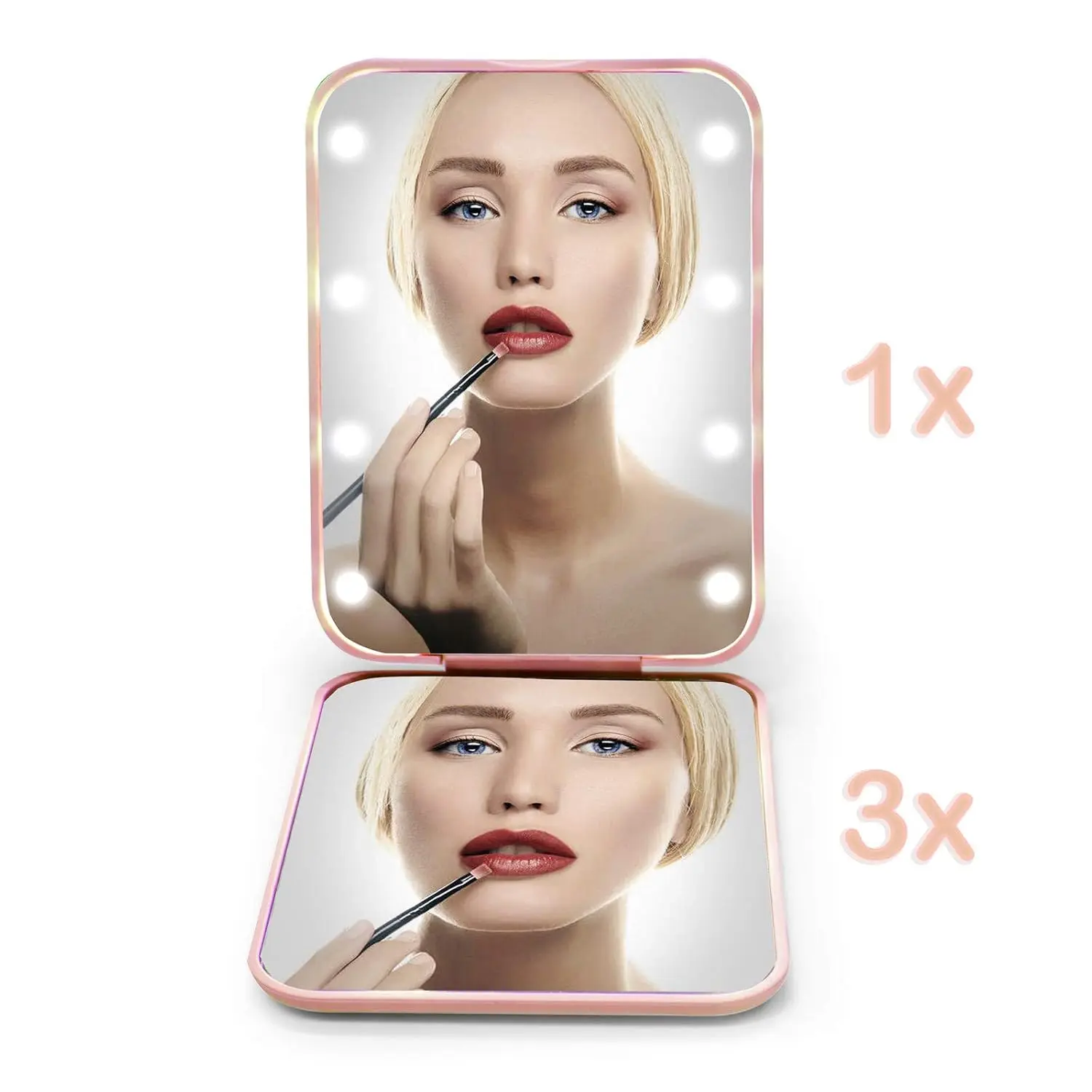 Mirror LED Compact Travel