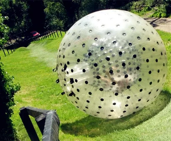 Crazy inflatable Human Pin Bowling Hamster Ball Inflatable Zorb Ball for sale
