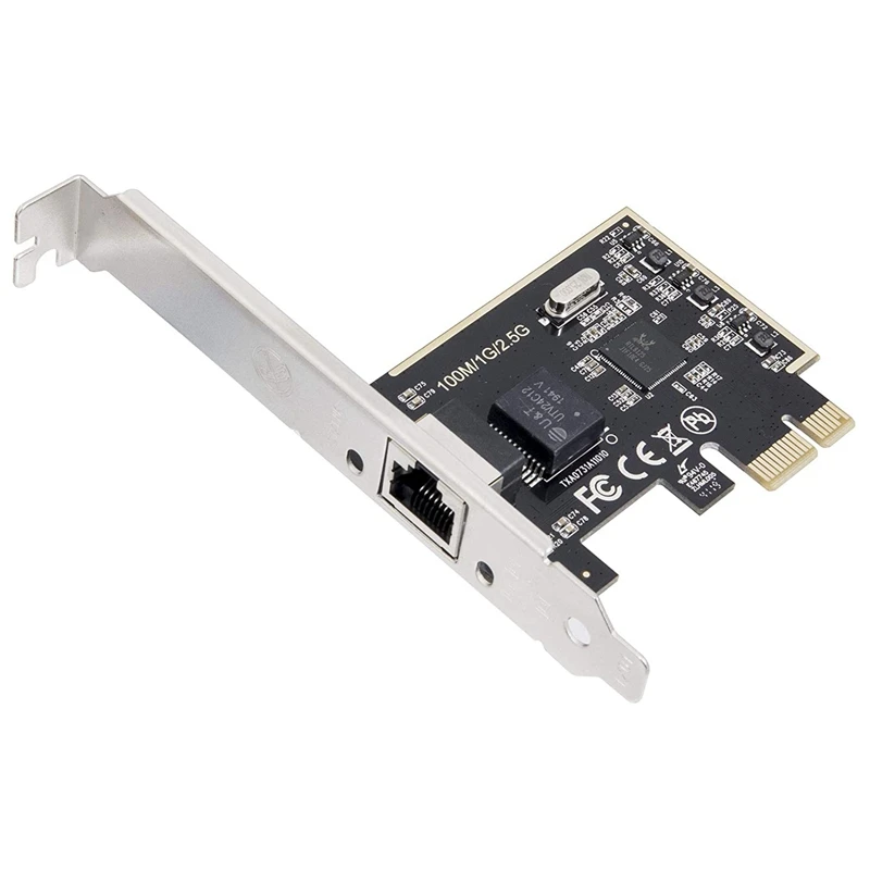 

Retail 2.5 Gigabit Ethernet PCI Express PCI-E Network Interface Card 10/100/1000/25000 Mbps RJ45 LAN SI-PEX24059