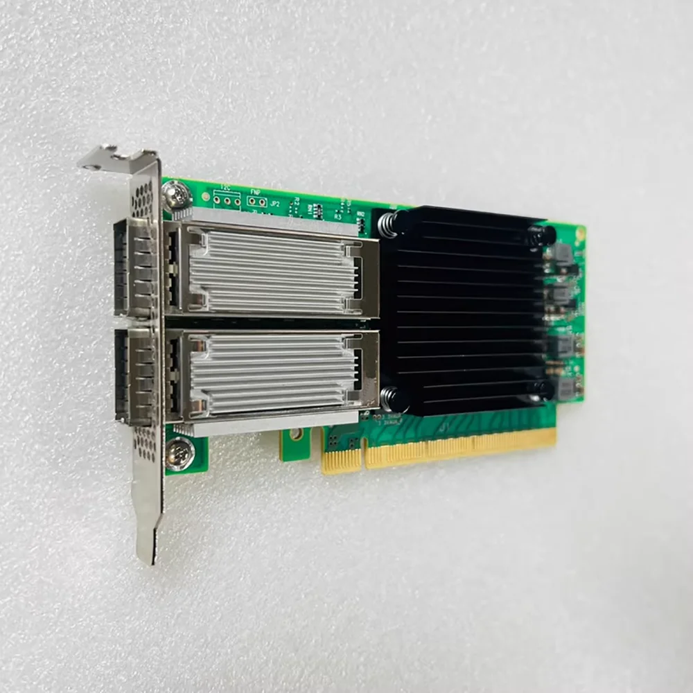 MCX516A-CCAT ConnectX-5 100Gb 듀얼 포트 기가비트 광 네트워크 카드 QSFP28 PCIe 4.0 CX516A-CDAT