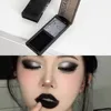 Hot Biya 2Colors Eyeshadow Protable Red Black Plate Matte Eye Shadow Dark Smoky Cosmetics Makeups Party Halloween DIY Wholesale 4