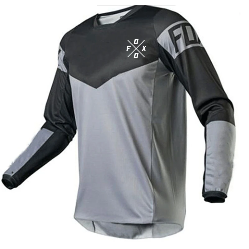 2020 Motochross Mountain Enduro Bike Clothing Moto Downhill T-shirt Ranger Foxo Men's Bike Jersey Mountain Bike Shirt BMX 2