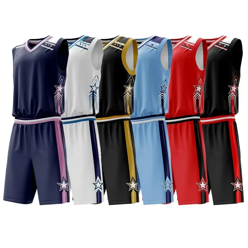 2pcs Set Basketball Sportswear Suits Outdoor Sport Shirts Tops Shorts Tennis Sportswear Fitness Tracksuit basketball training clothes