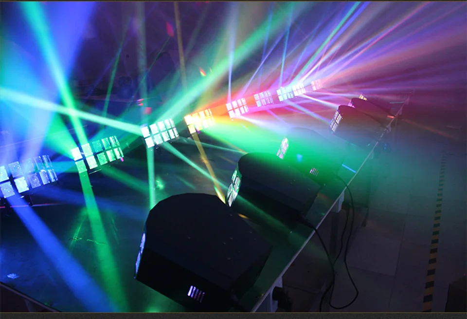Led Butterfly Laser Light Butterfly Light Laser DMX DJ Laser Projector 4in1 DMX