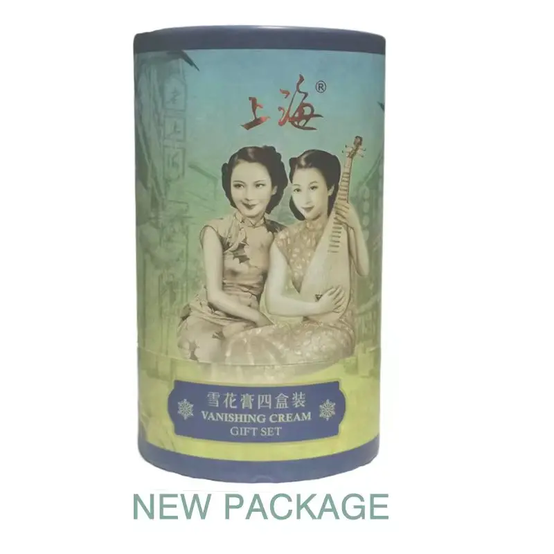 Shanghai Beauty Vanishing Cream box-packed 4 green hydrating nourishing box set pack cost effective multiple aroma options