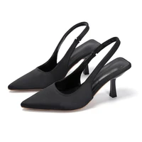 2024 New Sexy Women High Heels Luxury Pointed Toe Women's Pumps Fashion Shallow Sandals Stiletto Heels Women Party Wedding Shoes 1