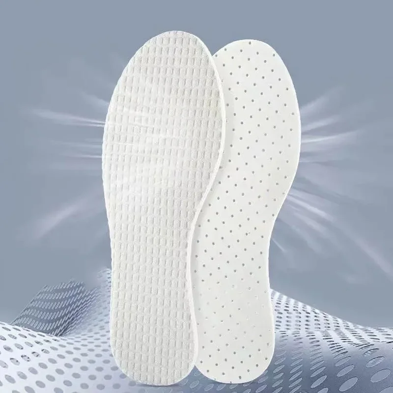 Memory Foam Insoles for Shoes Sole Mesh Deodorant Breathable Cushion Running Insoles Sports High Elastic Ultra-Light