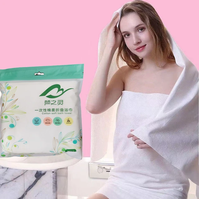 Large Disposable Bath Towels For Camping, Gym, Barber, And More