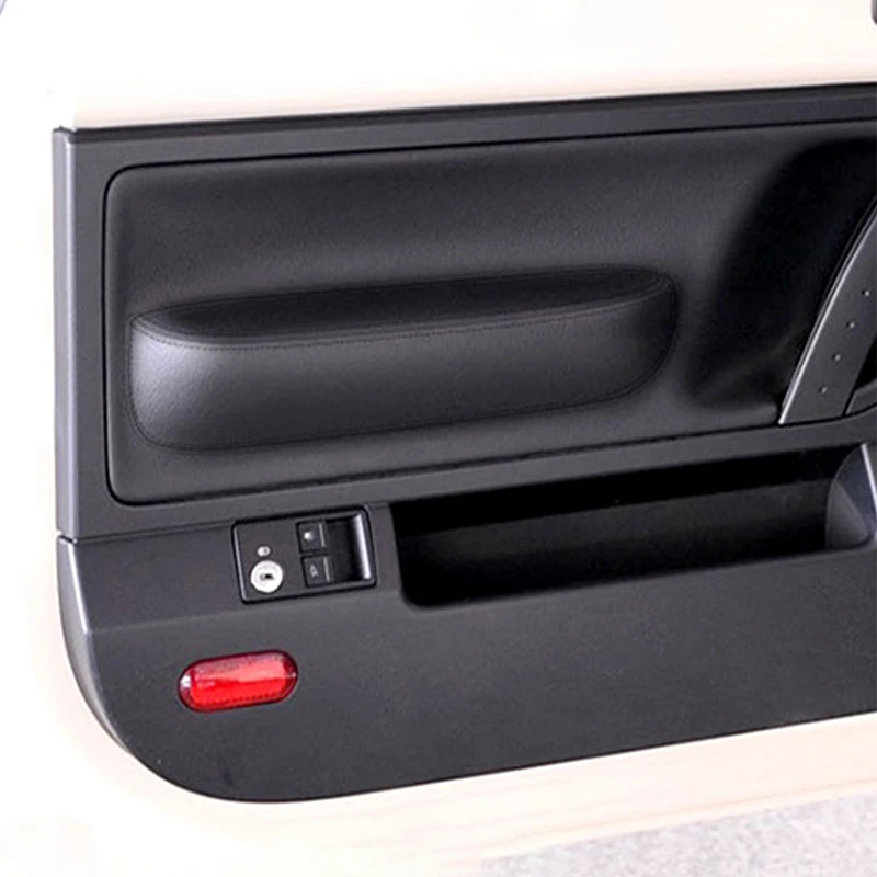 Perfekte Passform für Volkswagen VW Beetle 1998 1999 2000 2001 2002-2010 PU-Leder Auto-Innenraum Türarmlehnen-Abdeckung Aufkleber Zierleiste – Detail 1