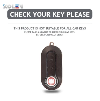 TPU Car Key Case Cover Shell Fob per Fiat 500 Ducato Panda 500L Punto Lancia Musa per Citroen Jumper Peugeot Boxer accessori - TPU Car Key Case Cover Shell Fob per Fiat 500 Ducato Panda 500L Punto Lancia