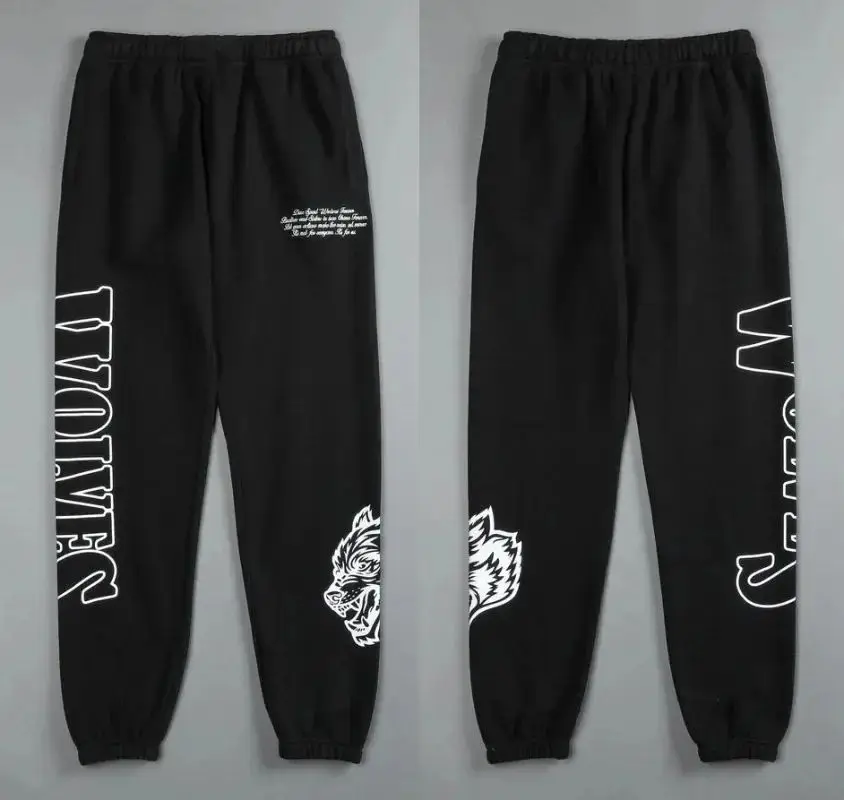 DARC Wolves Joggers Street Pants Casual Warm Oversize Pull Rope Baggy Joggers US Oversize Pants Hip Hop Trousers 2024 New 3