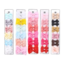 

12Pcs Baby Girls Bow Hair Pin Set Princess Kids Hair Accessories Baby Girl Ponytail Hairpin Infant Headdress Kids Barrettes