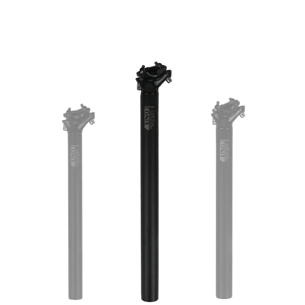UNO Mountain Bike Seatpost 27.2/30.9/31.6MM 350/400MM Seat Post Tube Aluminum Alloy MTB Road Cycling Bicycle SeatPost Bicycle Pa