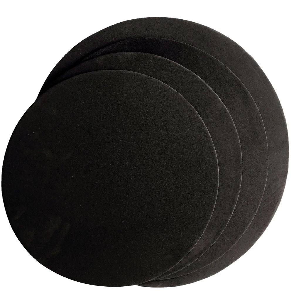 4개 드럼 연습 패드 12-13-14-16인치 무소음 드럼 패드 키트, 타악기 무음 매트 댐퍼 소음 감소 액세서리