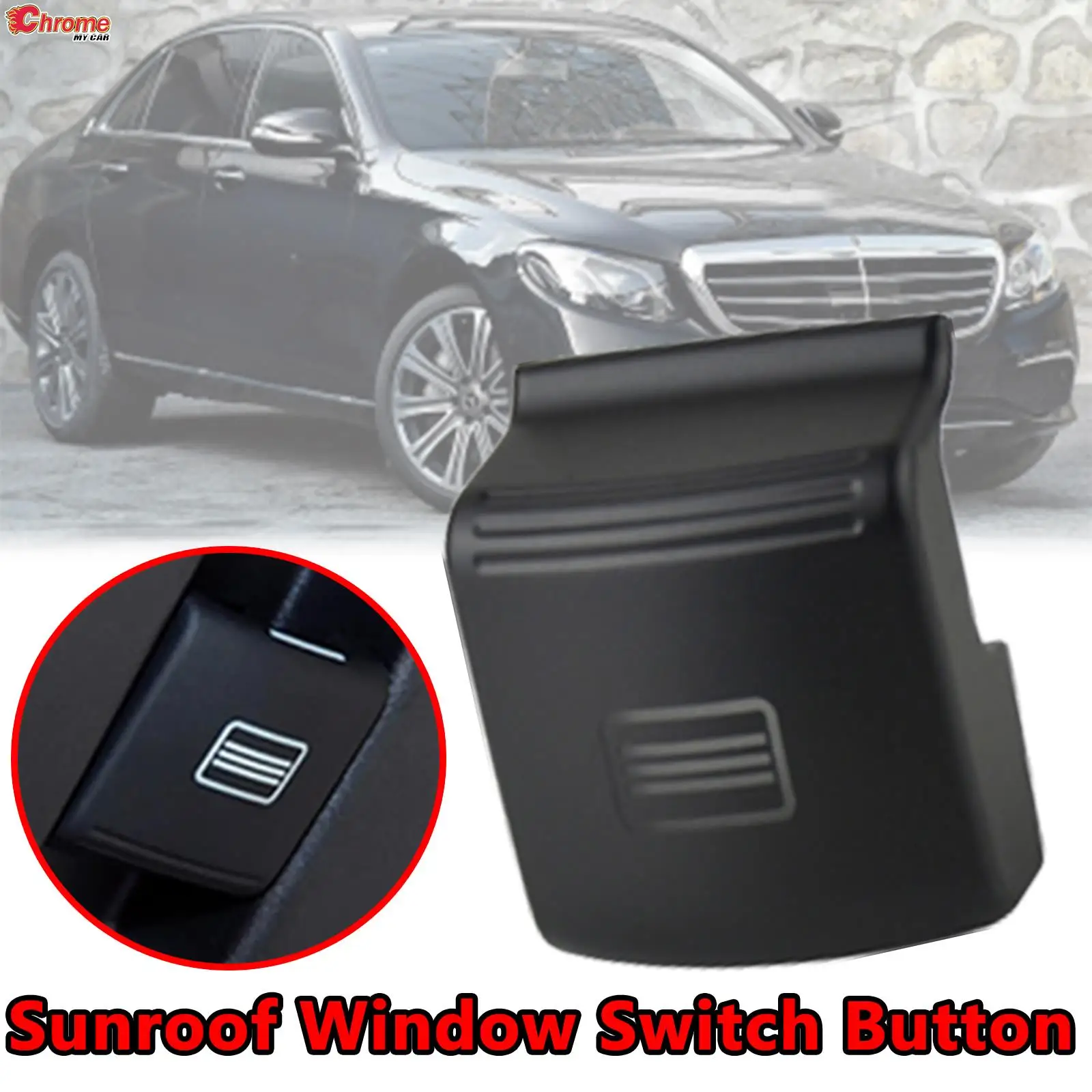 

Внутренние части автомобиля Sunroof Windwo кнопка управления переключателем Крышка для Mercedes-Benz W204 W212 W218 A207 C E CLS Class 20482081019051