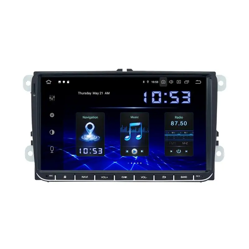 Dasaita 9 "Autoradio Per Vw Golf 6 Jetta Passat Tiguan Apple Carplay Android Auto Double Din Head Unit Volkswagen Radio Gps