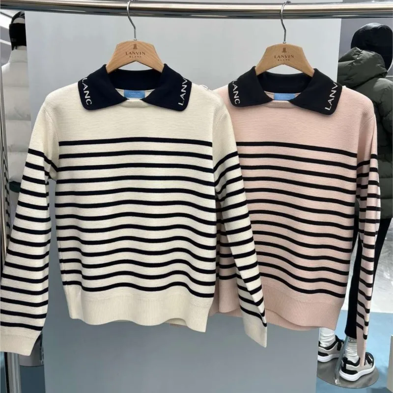 

Women's Long Sleeve Pullover Sweater Loose Ribbed Knit Jumper Tops