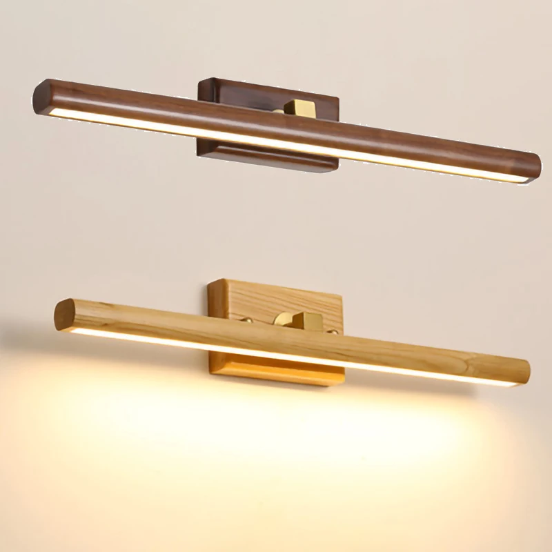 Lámpara De Tocador Dorado - HORKEY Aplique De Pared Para Baño Moderno