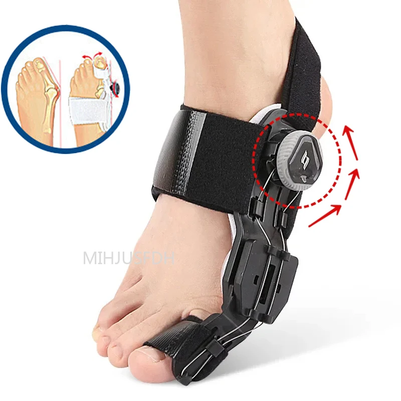 Toe Separators Toe Corrector Adjustable Unisex for Left and Right Foot