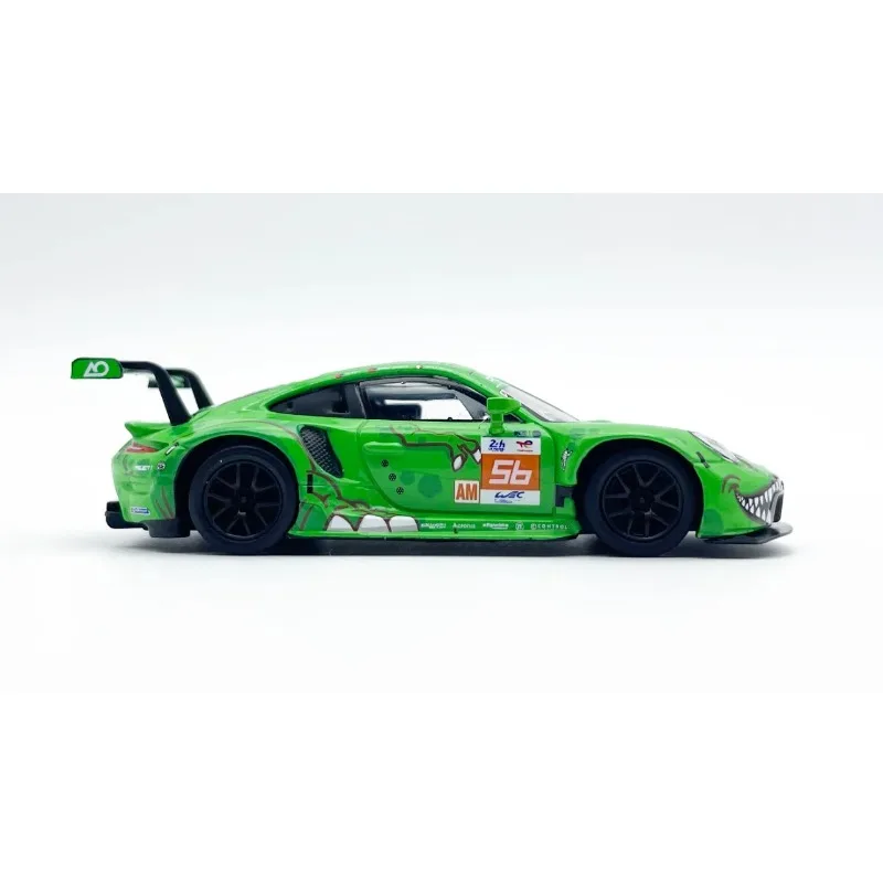 스파크 1:64 포르쉐 911 RSR AO 레이싱 2023 르망 56 렉시 로키 다이캐스트 자동차 모델