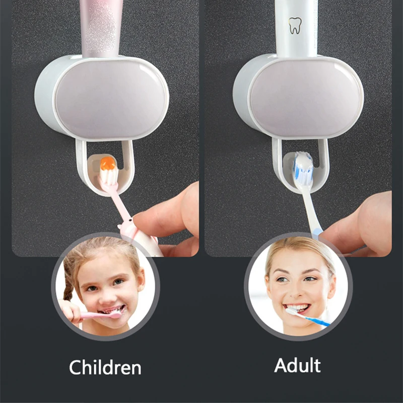 Automatic Toothpaste Dispenser Bathroom Accessories Toothbrush Holder Dental Cream Dispenser bathroom accessories set soap dispenser toothpaste squeezer