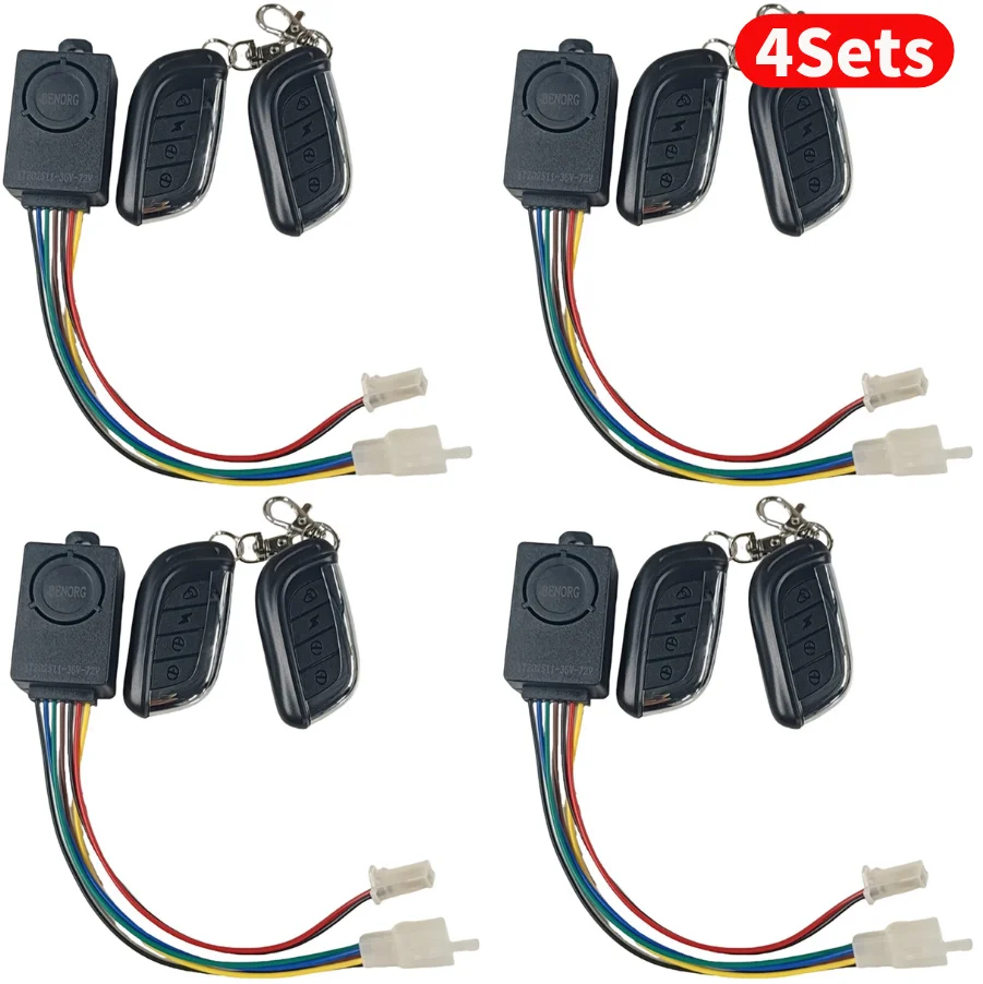Enhanced Anti-Theft Alarm System for E-bikes and Scooters with Remote Control