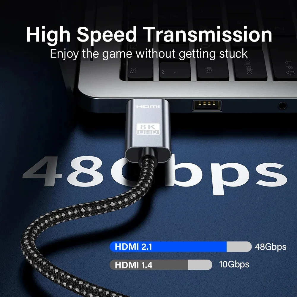 Cavo hdmi 2.0-2M cavo hdmi HD 4k/60hz 18Gbps Supporto del