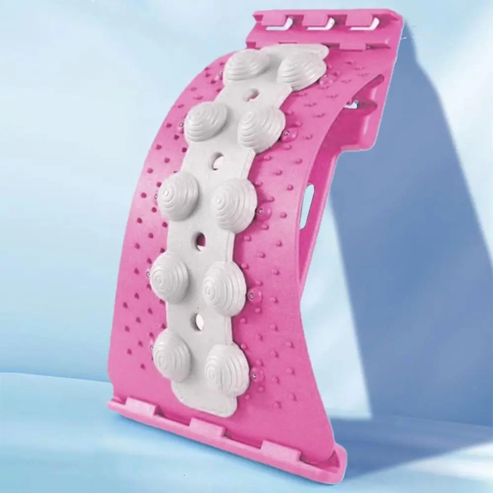 1Pcs 4-level Back Stretcher Hunchback Correction Stretching Lumbar Spine Lumbar Support Back Massage Board