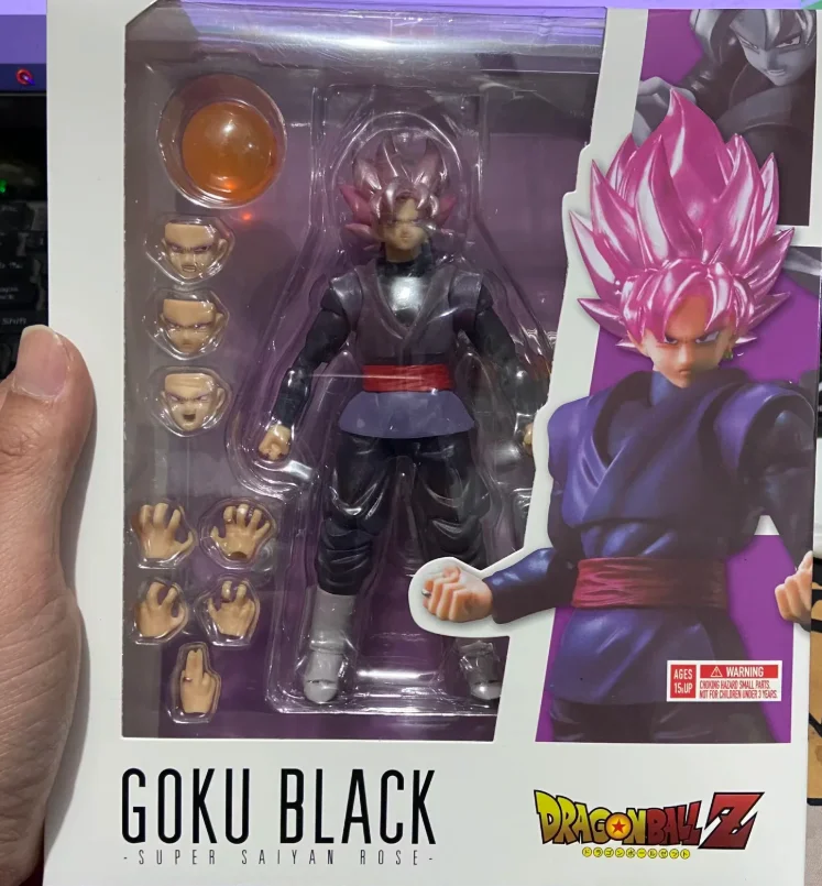 Dragon Ball Actionfiguren Son Goku Kaioken und Frieza in vierteltem Formenbau mit austauschbaren Teilen, Sammlungsgeschenk für Kinder und Fans – Detail 12