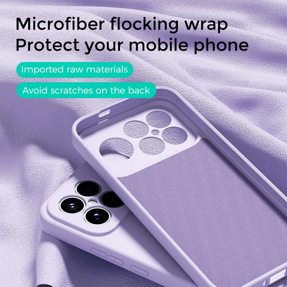 Magnetic Wireless Charging Liquid Silicone Shockproof Soft Case