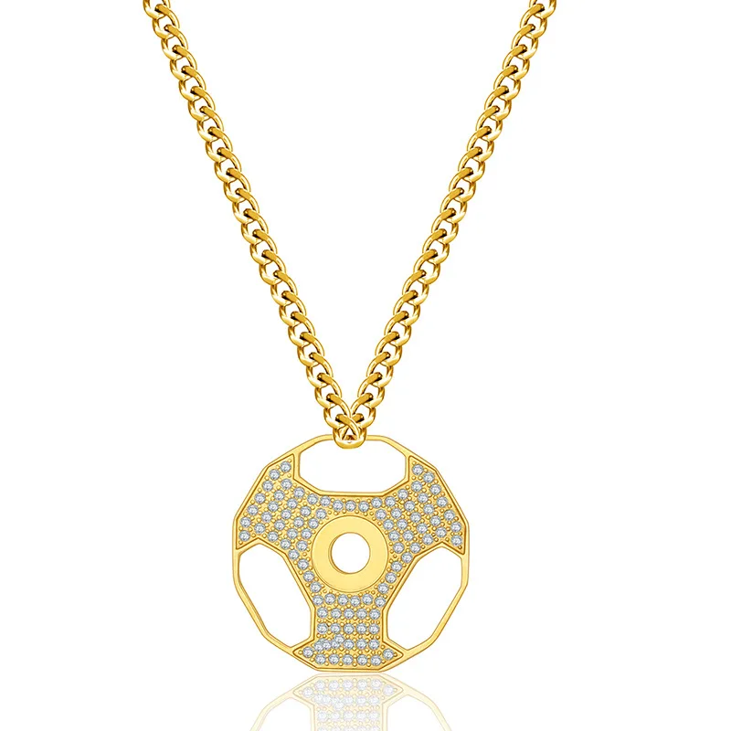 Fehu Jewel Men's LV Diamond Pendant