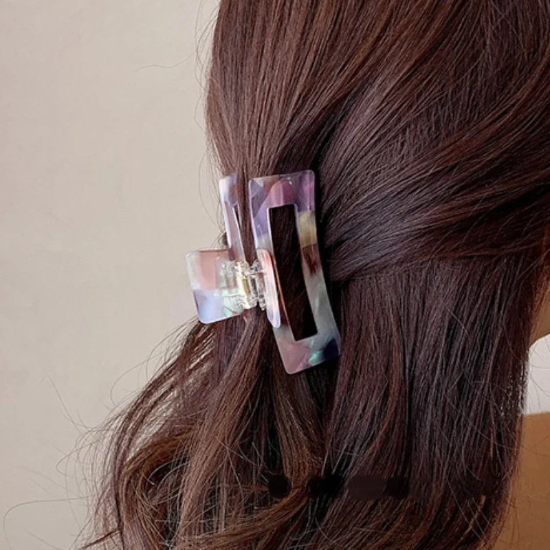 Hair Accessory Bilandi Acetate Hair Clip for Women Girl Head Hairpin Resin Hair Claw Headdress Female Jewelry Accessories