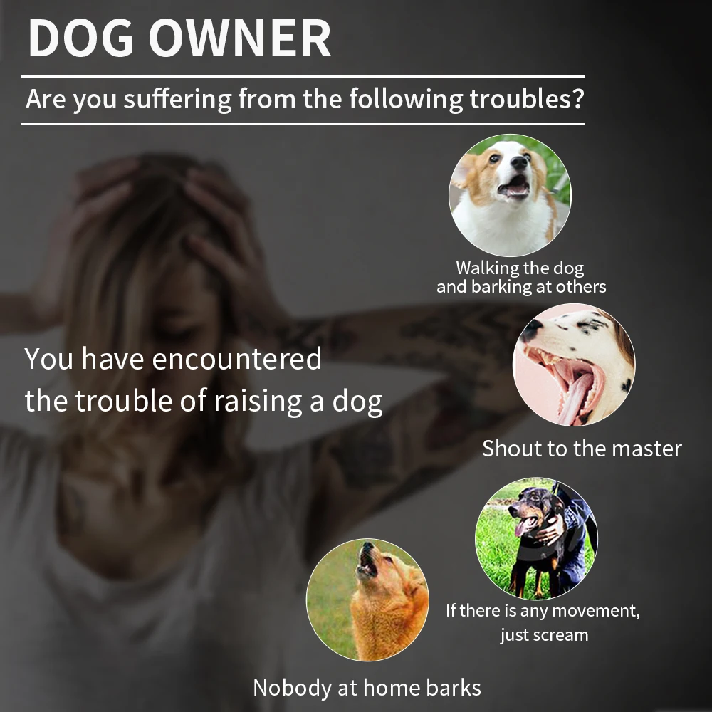 Automatic Training Dog Collar - Smart Automatic Anti-Barking Dog Collar