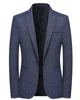Blazers Fashion Business Everything Trend British Style Casual Slimming Solid Color Wedding Work Four Season Style Male  Blazer 2