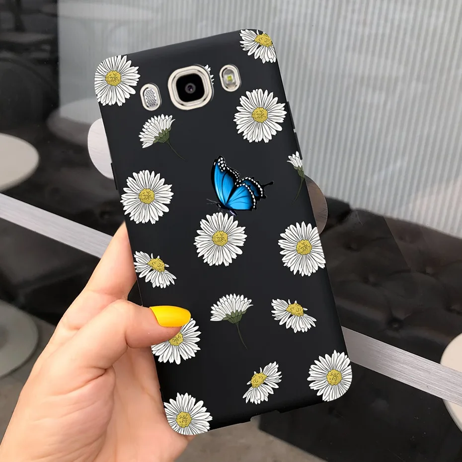 Floral Print Soft TPU Silicone Phone Case – Cute and Durable Back Cover