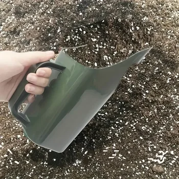 1pc Multipurpose Plastic Scoop for Succulent Planting,Large Garden Soil Shovel,Potting Gardening Tool,Aquarium Gravel Spade