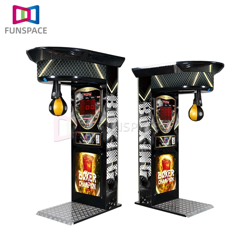 FunspacePunchBoxingArcadeGameMachineElectronicBoxingGame
