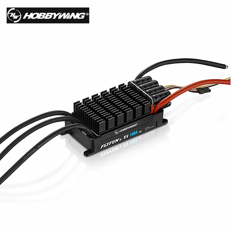 

Hobbywing FlyFun V5 80A 60A 110A 120A 130A 160A Speed Controller Brushless ESC 3-6S Lipo with DEO Function for RC Quadcopter