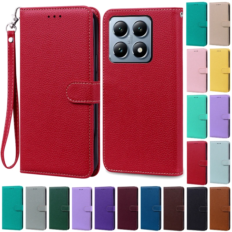 Case for Xiaomi 14T Xiaomi 14T Pro Wallet Leather Flip Cover