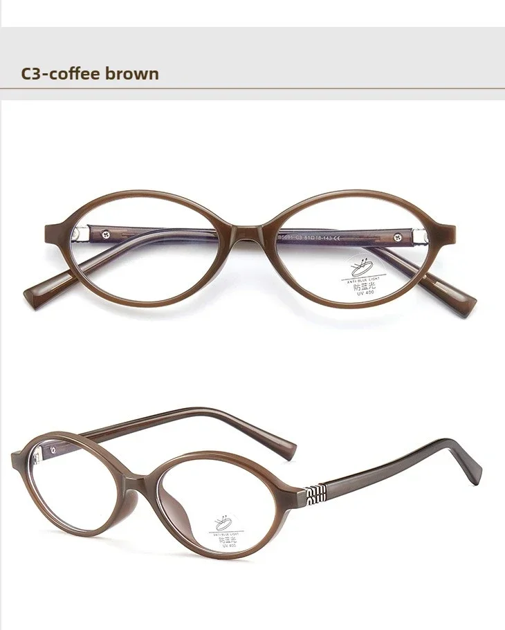 Oval Reading Glasses - Classic Oval Frames With Photochromic Lenses For Women Small Frames