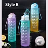 Motivational Sport Water Bottle, Leakproof Drinking Bottles, Outdoor Travel, Hiking, Cycling, 750 ml, 1000ml 4